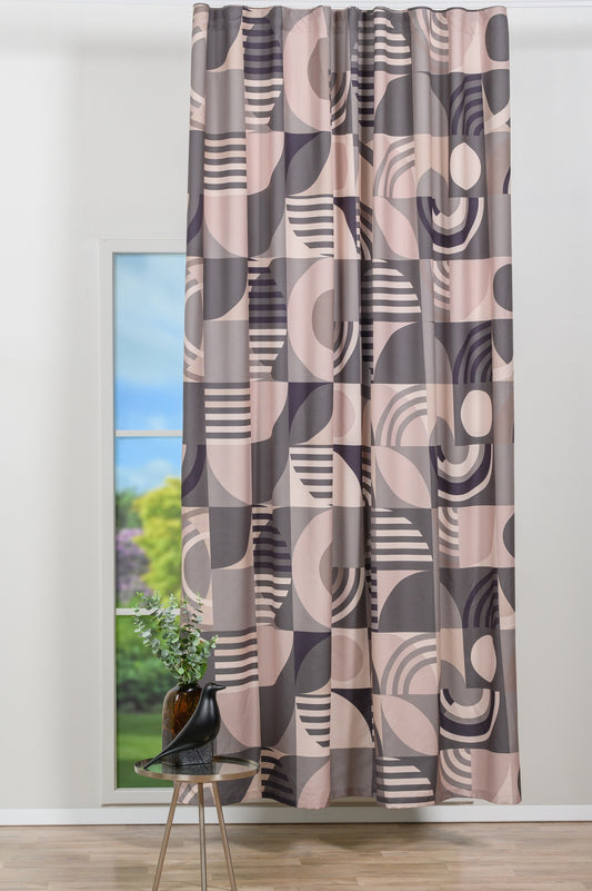 PHILIPPE Geometric Custom Made Curtains