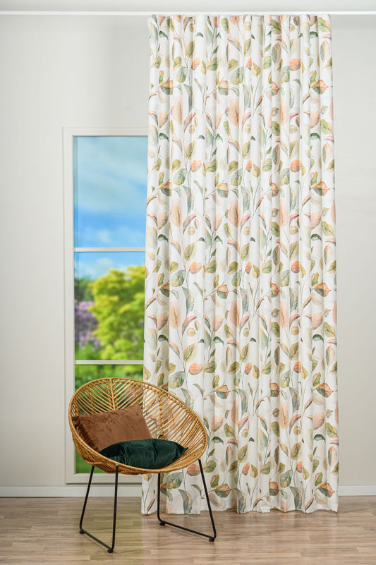 SERAYA Green Custom Made Curtains