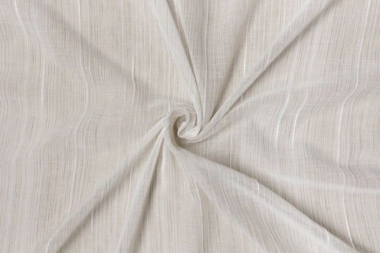 ALIZEE Grey Custom Made Curtains - sheer