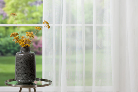 ENYA Gold Custom Made Curtains - sheer