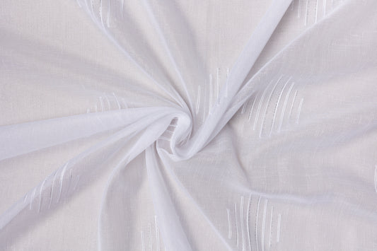 ENYA Silver Custom Made Curtains - sheer