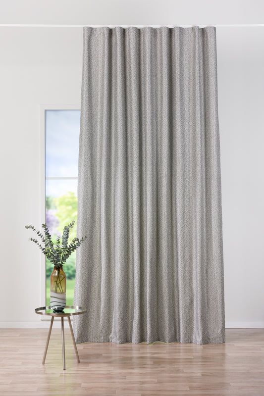 ZEN Light grey Custom Made Curtains