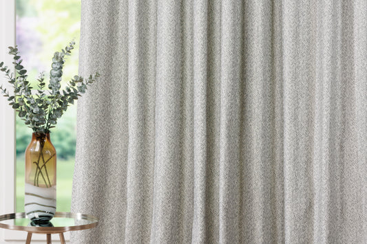 ZEN Light grey Custom Made Curtains