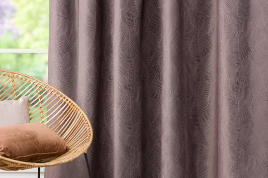 BIARITZ Grey Custom Made Curtains