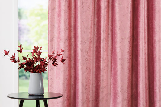 FELIZ Pink Custom Made Curtains