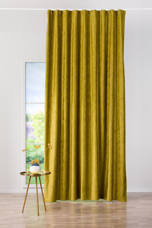FELIZ Green Custom Made Curtains