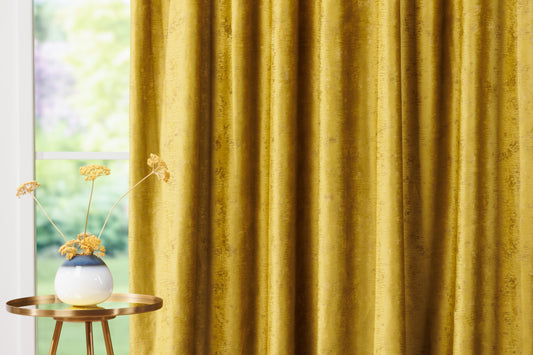 FELIZ Green Custom Made Curtains