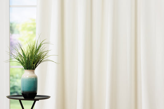 ROMA Cream Custom Made Curtains