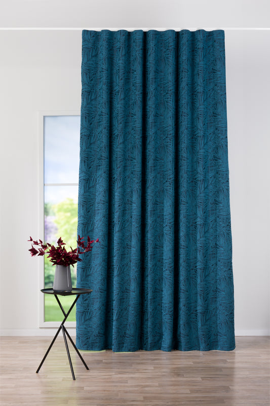 ALLEGRO Blue Custom Made Curtains