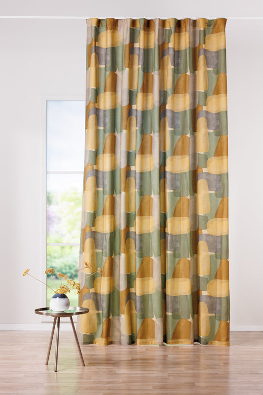 DEGAS Brown Custom Made Curtains