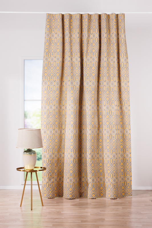 TETRA Mustard Custom Made Curtains