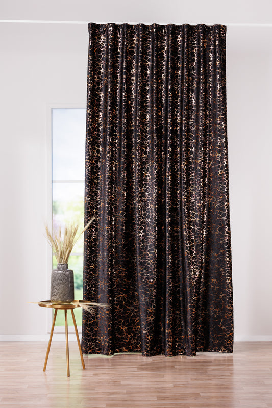 ROCA Black Custom Made Curtains